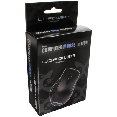 LC-Power LC-m710B, optische USB-Maus, 800dpi, schwarz (Produktbild 11)
