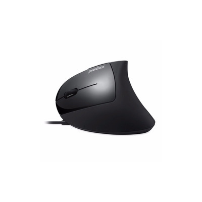 Perixx PERIMICE-513 L, ergonomische Maus, für Linkshänder, vertikal, schwarz (Produktbild 3)