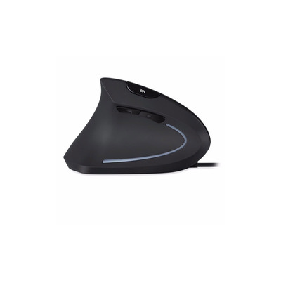 Perixx PERIMICE-513 L, ergonomische Maus, für Linkshänder, vertikal, schwarz  (Produktbild 5)
