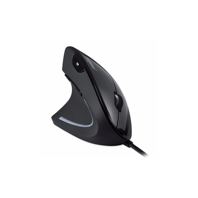 Perixx PERIMICE-513 L, ergonomische Maus, für Linkshänder, vertikal, schwarz (Produktbild 6)