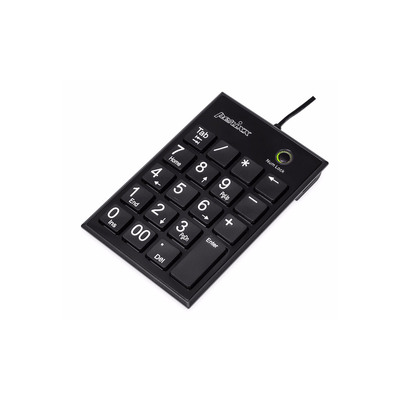 Perixx PERIPAD-202U, USB-A Nummernblock, schwarz (Produktbild 2)