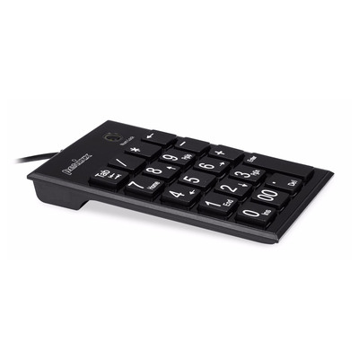 Perixx PERIPAD-202U, USB-A Nummernblock, schwarz (Produktbild 3)