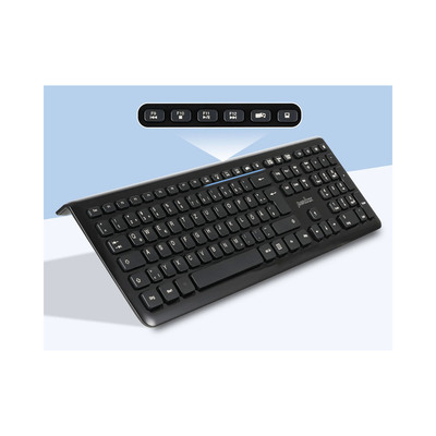 Perixx PERIDUO-703 B DE, Tastatur und Maus Set, schnurlos, schwarz (Produktbild 2)