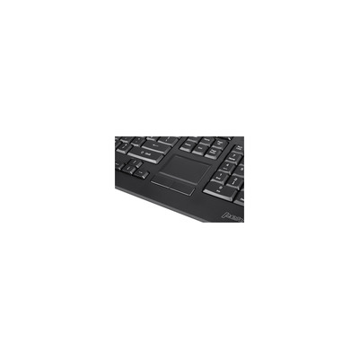 Perixx PERIBOARD-513 II US, USB-Tastatur, Touchpad, schwarz (Produktbild 2)