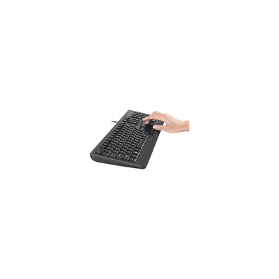 Perixx PERIBOARD-513 II US, USB-Tastatur, Touchpad, schwarz  (Produktbild 5)