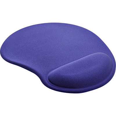 InLine® Maus-Pad, mit Gel Handballenauflage, 230x205x20mm, blau (Produktbild 3)