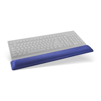 InLine® Tastatur-Pad, blau, Gel Handballenauflage, 464x60x23mm (Produktbild 2)