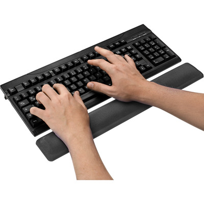 InLine® Tastatur-Pad, schwarz, Gel Handballenauflage, 464x60x23mm (Produktbild 3)