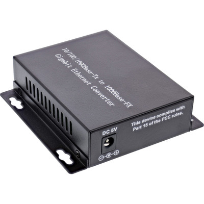 InLine® Netzwerk Media Konverter 10/100/1000Mb/s TP zu LWL (SC Duplex), MM, 550m (Produktbild 2)