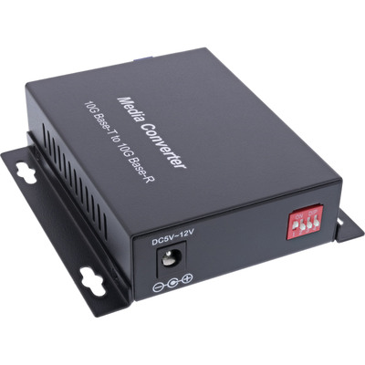InLine® Netzwerk Media Konverter 10Gb/s TP zu SFP+ LWL (für LC Duplex), SM, 10km (Produktbild 2)
