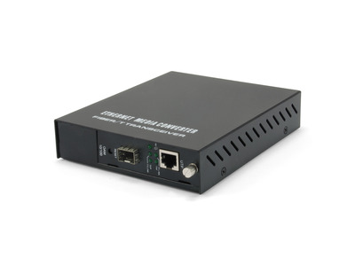 RJ45 to SFP Managed Fast Ethernet Media -- Konverter