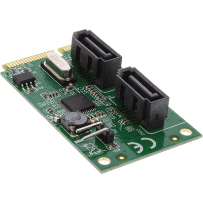 InLine® Mini-PCIe 2.0 Karte, 2x SATA 6Gb/s, RAID 0,1,SPAN (Produktbild 2)