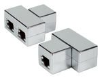 T-Modular-Adapter RJ45 Buchse/2xBuchse 1:1, geschirmt, 37528.1 (Produktbild 1)