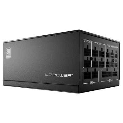 LC-Power LC850P V3.0, ATX-Netzteil Platinum Serie, 850W, 80 PLUS PLATINUM (Produktbild 6)