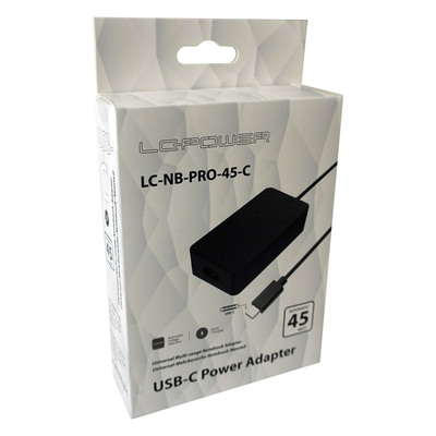 LC-Power LC-NB-PRO-45-C, USB-C-Notebook-Netzteil 45W  (Produktbild 5)