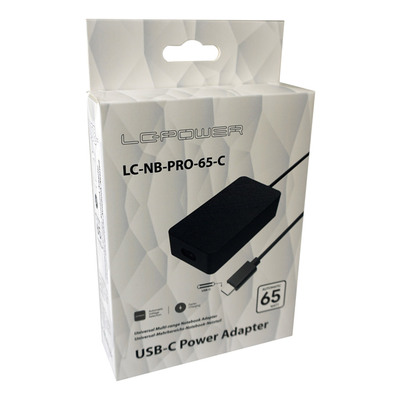 LC-Power LC-NB-PRO-65-C, USB-C-Notebook-Netzteil 65W (Produktbild 3)