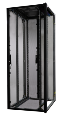 EFB Server 42HE, 800x1000 -- RAL9005,Fronttür Glas 1 tlg. Rücktür per, ESV-4280TS.G1P1OS (Produktbild 1)