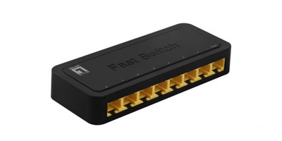 8-Port Fast Ethernet Switch  -- , FEU-0812V2 (Produktbild 1)