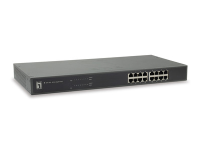 L1 16-Port Gigabit Ethernet Switch -- , GSW-1657 (Produktbild 1)