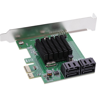 InLine® Schnittstellenkarte, 4x SATA 6Gb/s Controller, PCIe 2.0 (PCI-Express) (Produktbild 2)
