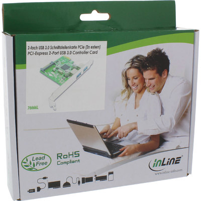 InLine® Schnittstellenkarte, 2x USB 3.0, PCIe, mit SATA Strom (Produktbild 11)