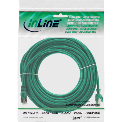 InLine® Patchkabel, F/UTP, Cat.5e, grün, 7m (Produktbild 11)