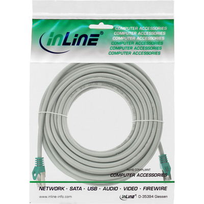 InLine Crossover Patchkabel, F/UTP, Cat.5e, grau, 5m (Produktbild 11)