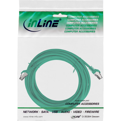 InLine® Patchkabel, S/FTP (PiMf), Cat.8.1, 2000MHz, halogenfrei, Kupfer, grün, 10m (Produktbild 11)