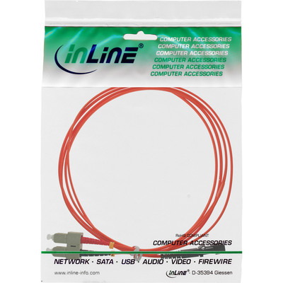 InLine® LWL Duplex Kabel, MTRJ/SC, 50/125µm, OM2, 5m (Produktbild 2)