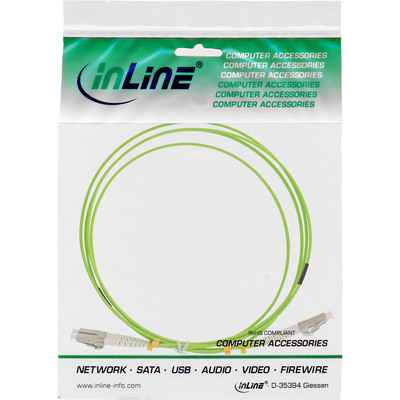 InLine® LWL Duplex Kabel, LC/LC, 50/125µm, OM5, 7,5m (Produktbild 2)