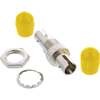 InLine LWL Kupplung, Simplex ST/ST, Singlemode, Keramikhlse (Produktbild 2)