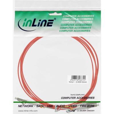 InLine LWL Duplex Kabel, LC/LC, 50/125µm, OM2, 0,5m (Produktbild 11)