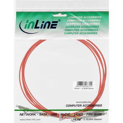 InLine LWL Duplex Kabel, LC/LC, 62,5/125m, OM1, 0,5m (Produktbild 11)