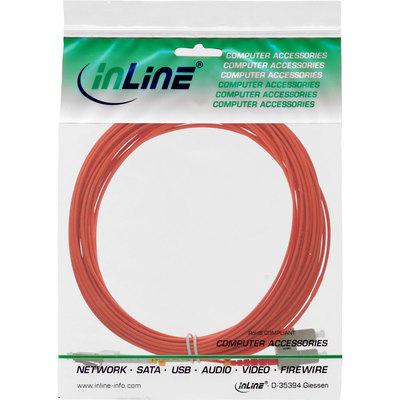 InLine LWL Duplex Kabel, LC/SC, 50/125µm, OM2, 15m (Produktbild 11)