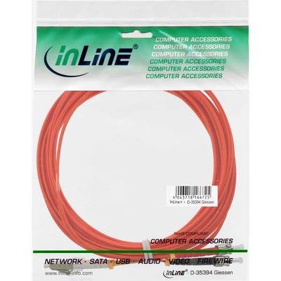 InLine LWL Duplex Kabel, LC/ST, 50/125µm, OM2, 20m (Produktbild 11)