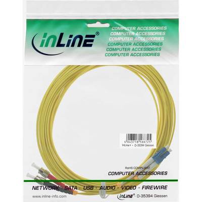 InLine® LWL Duplex Kabel, LC/ST, 9/125µm, OS2, 10m (Produktbild 11)