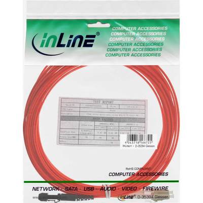 InLine LWL Duplex Kabel, MTRJ/LC, 50/125µm, OM2, 10m (Produktbild 11)