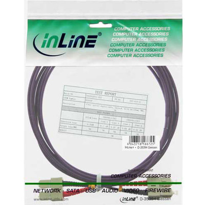 InLine LWL Duplex Kabel, SC/SC, 50/125µm, OM4, 5m (Produktbild 11)