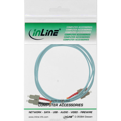 InLine® LWL Duplex Kabel, SC/SC, 50/125µm, OM3, 5m (Produktbild 11)