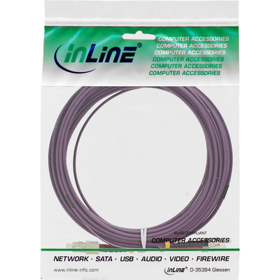 InLine LWL Duplex Kabel, SC/ST, 50/125µm, OM4, 7,5m (Produktbild 11)