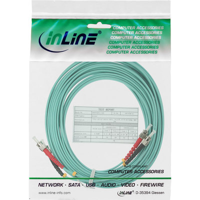 InLine® LWL Duplex Kabel, ST/ST, 50/125µm, OM3, 1m (Produktbild 11)