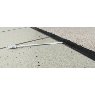 InLine® Patchkabel flach, U/UTP, Cat.6, weiß, 5m (Produktbild 2)