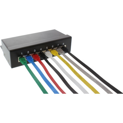 InLine® Patchkabel flach, U/UTP, Cat.6, grau, 1,5m (Produktbild 3)