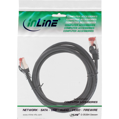 InLine® Crossover Patchkabel, S/FTP, Cat.6, schwarz, 10m (Produktbild 3)