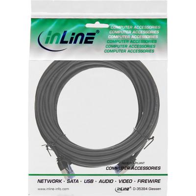 InLine® Patchkabel slim, U/FTP PiMf, Cat.6A, schwarz, 7,5m (Produktbild 3)
