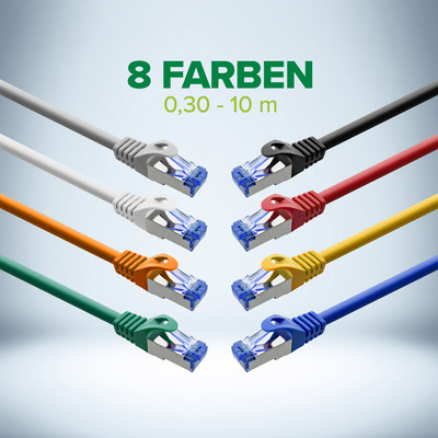 InLine® Patchkabel, Cat.6A, S/FTP, TPE (LSZH), CCA, grau, 1,5m (Produktbild 6)