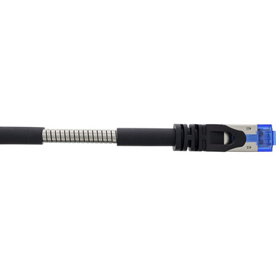 InLine® Patchkabel armiert, U/FTP, Cat.6A, schwarz, 2m (Produktbild 2)