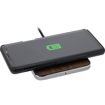 InLine® Qi woodcharge, wireless fast charger, Smartphone kabellos laden, 5/7,5/10W (Produktbild 6)