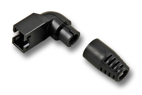 Knickschutztlle 90 oben/unten, schwarz, 37549.2 (Produktbild 1)