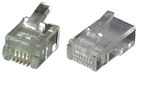 Modular-Stecker RJ10 UTP, E-MO 4/4 SF, 100 Stück, 37512.1-100 (Produktbild 1)